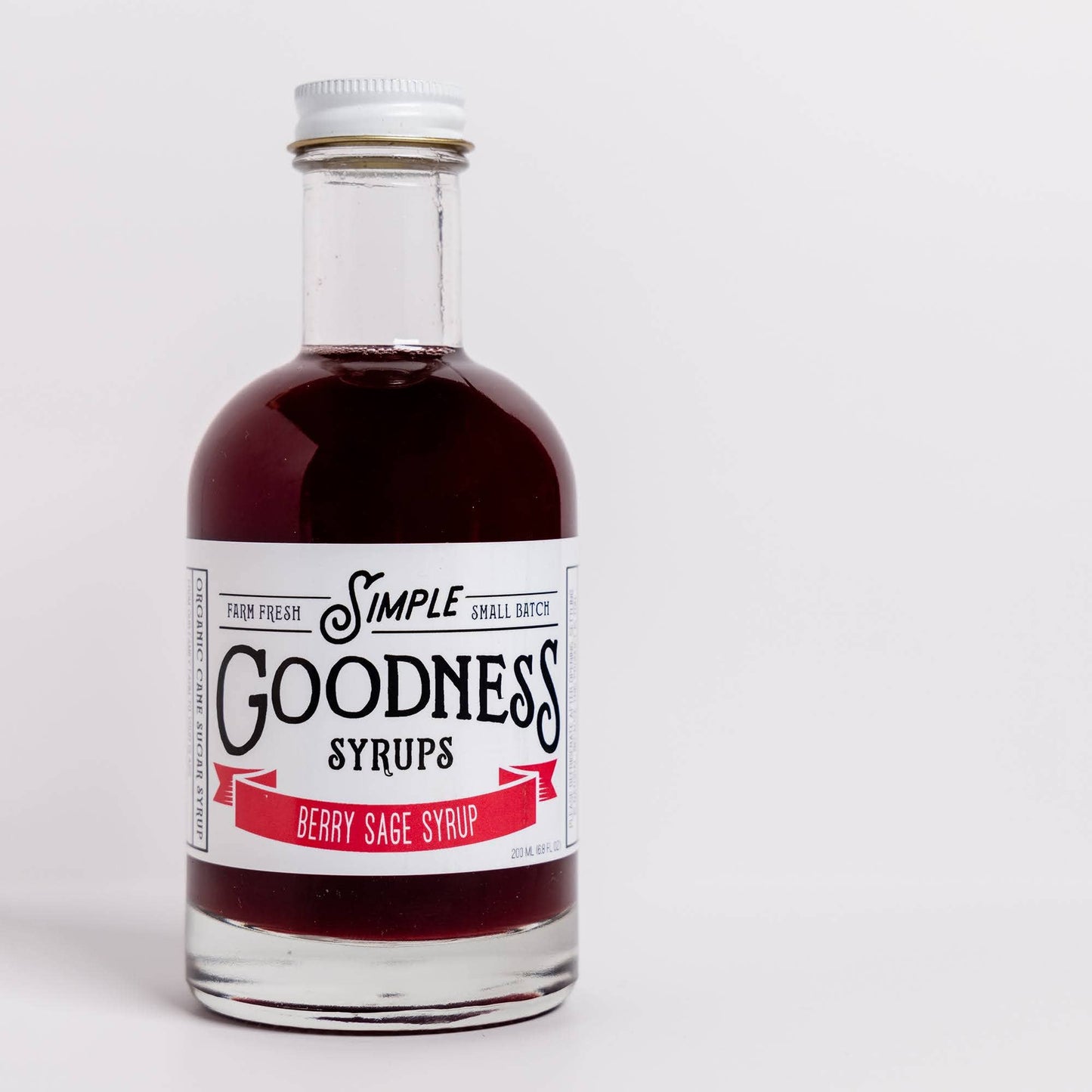 Simple Goodness Berry Sage Syrup