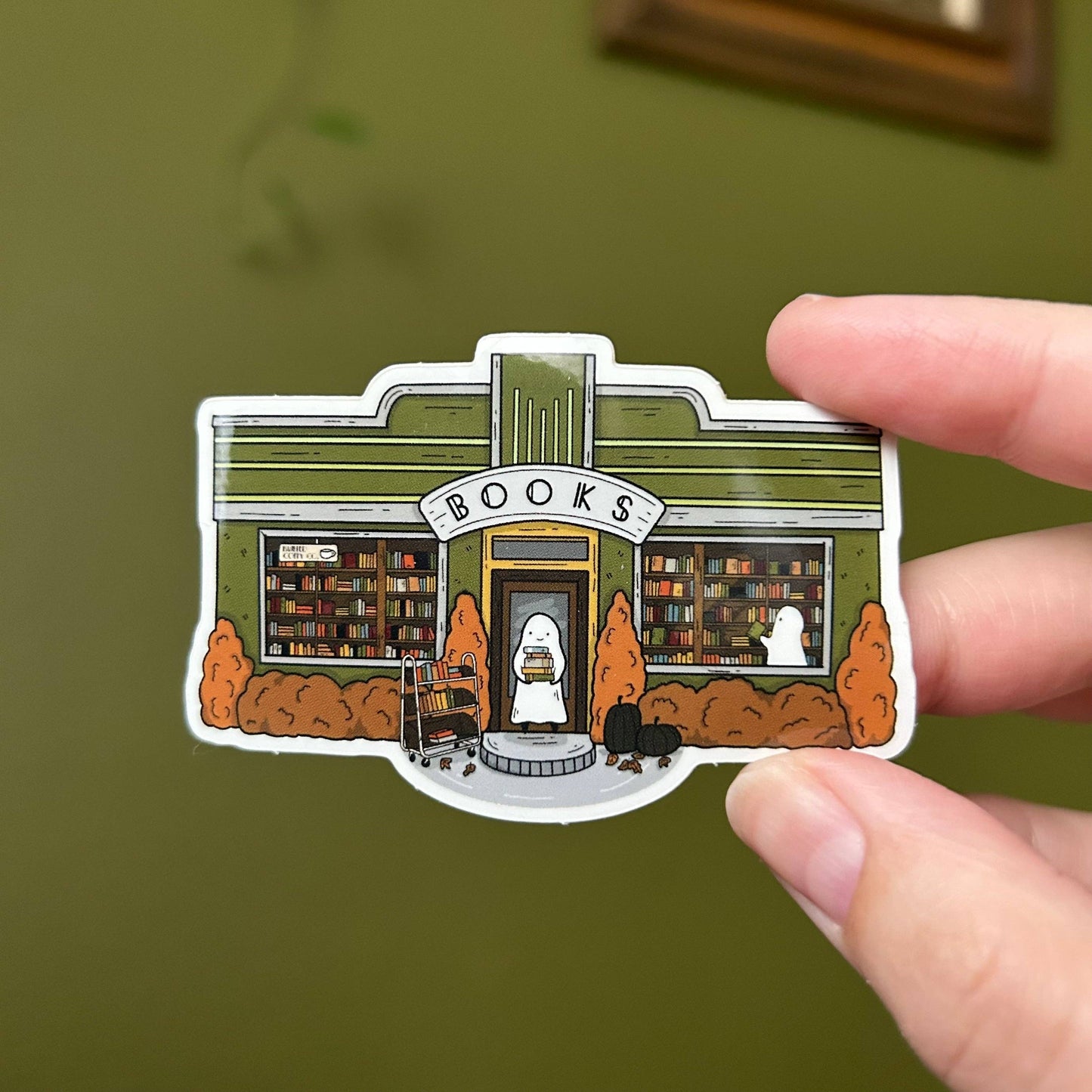 Little Spooky Studio Bookshop Sticker