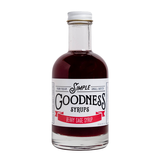 Simple Goodness Berry Sage Syrup