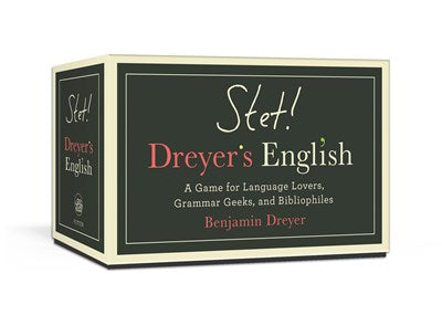 Stet!  A Game for Language Lovers, Grammar Geeks and Bibliophiles