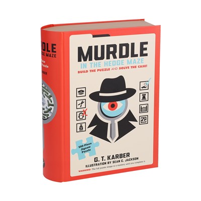 Murdle in the Hedge Maze 500 piece jigsaw puzzle